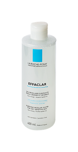 Image LA ROCHE-POSAY EFFACLAR EAU MICELLAIRE PURIFIANTE 400ML