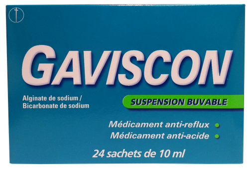 Image GAVISCON SUSPENSION BUVABLE SACHET 10ML X24