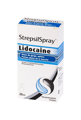 Image STREPSILSPRAY LIDOCAINE FLACON 20ML