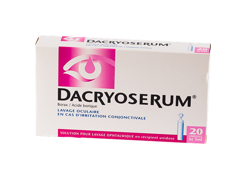 DACRYOSERUM LOTION OCULAIRE 20 DOSES
