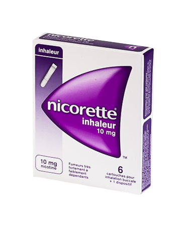 Image NICORETTE 10MG 6 INHALEURS