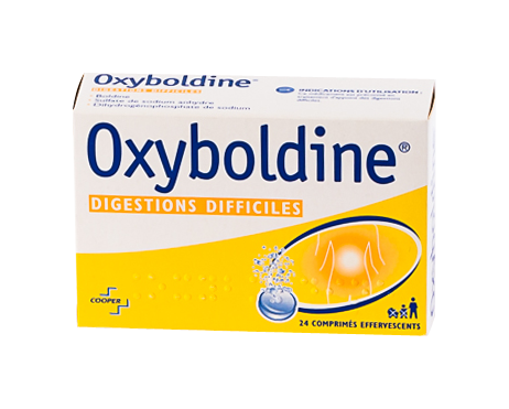 Image OXYBOLDINE 24 COMPRIMÉS EFFERVESCENTS