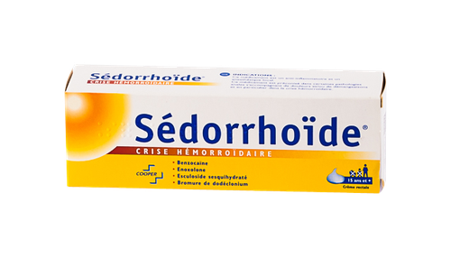 Image SEDORRHOIDE CRISE HEMORROIDAIRE CREME TUBE 30G