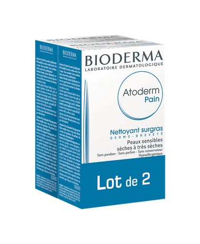 Image Bioderma Atoderm Intensive pain lavant surgras corps et visage peaux sensibles