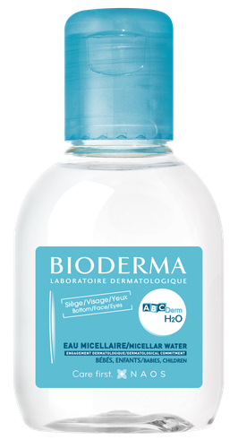 Image Bioderma ABCDerm H2O eau nettoyante micellaire bébé et enfants